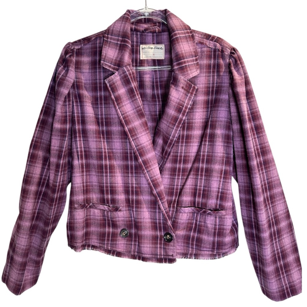 Free People We The Free Alessandra Cropped Blazer
